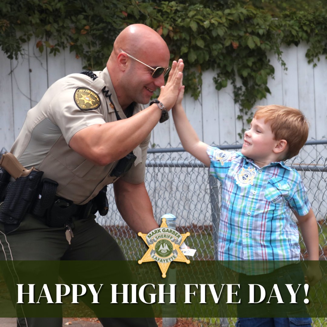 Happy National High Five Day!