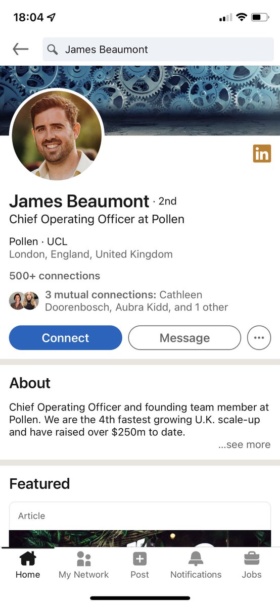 Pollen Group Action tweet media