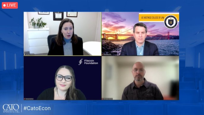 Financial Privacy in a Digital Era featuring Marta Belcher, Michael Mosier, Paul Belonick, and Jennifer Schulp. 