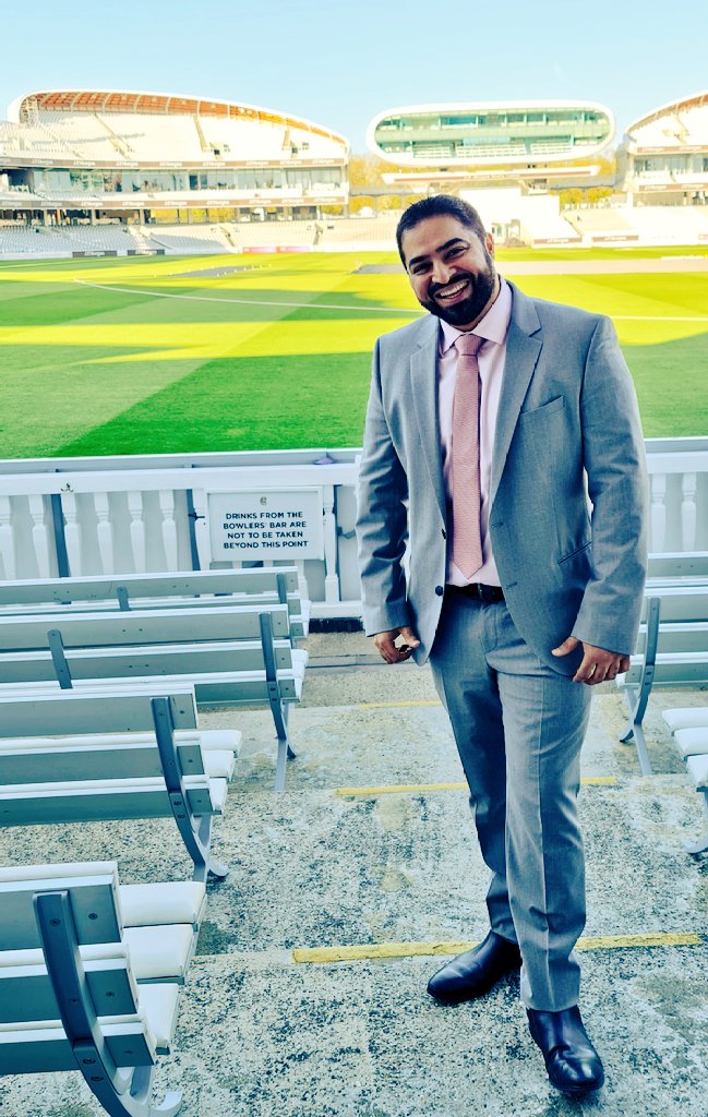 THIS GUY is about to host the FIRST EVER ECB Iftar event at Lords in the Long Room. What an honour 😊