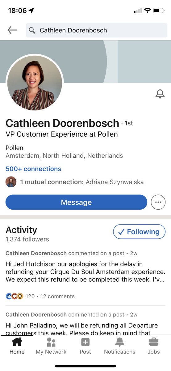 Pollen Group Action tweet media
