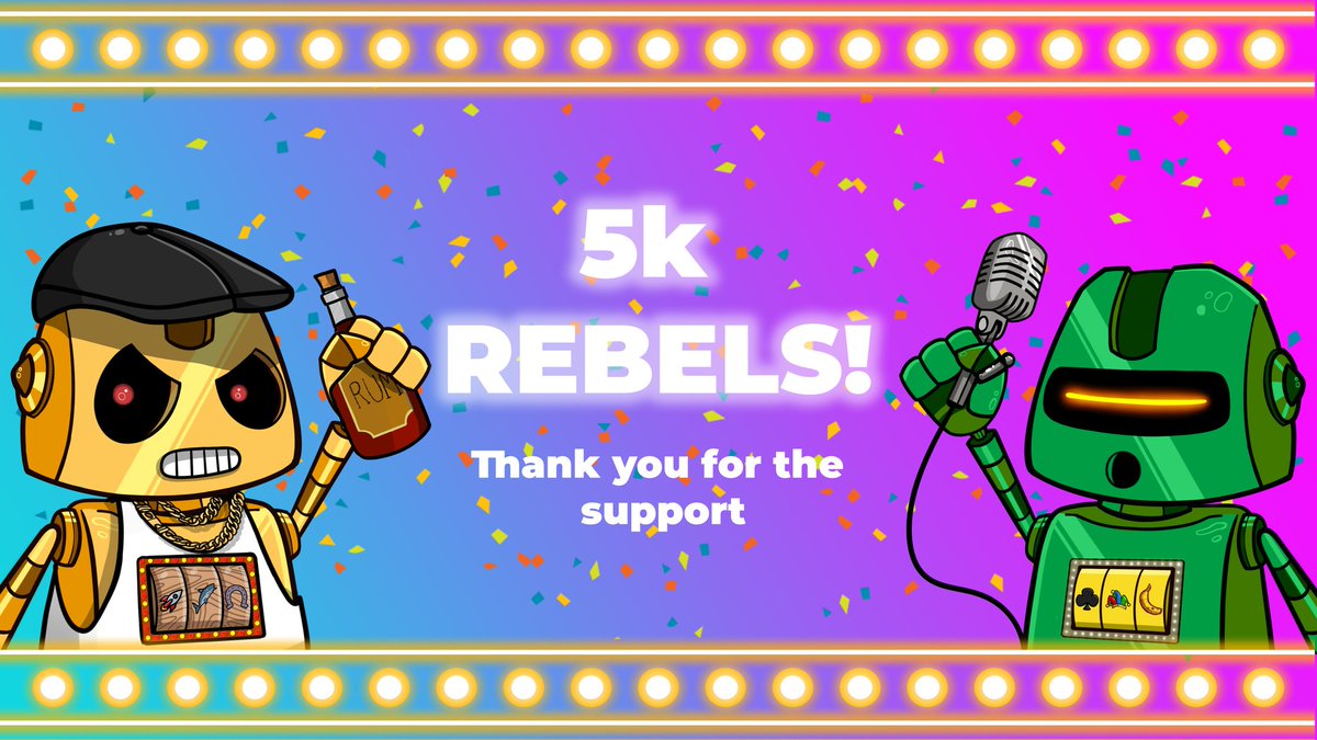 The movement is getting larger every day! 

Thank you rebels for being such an amazing community!!

CHIP CHIP 🔥