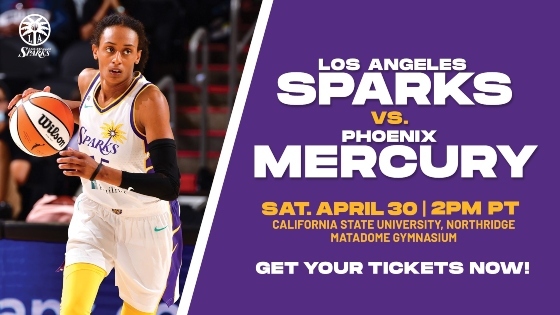 ON SALE NOW: Your first chance to catch the new squad in action. 

Get tickets at: sparks.wnba.com