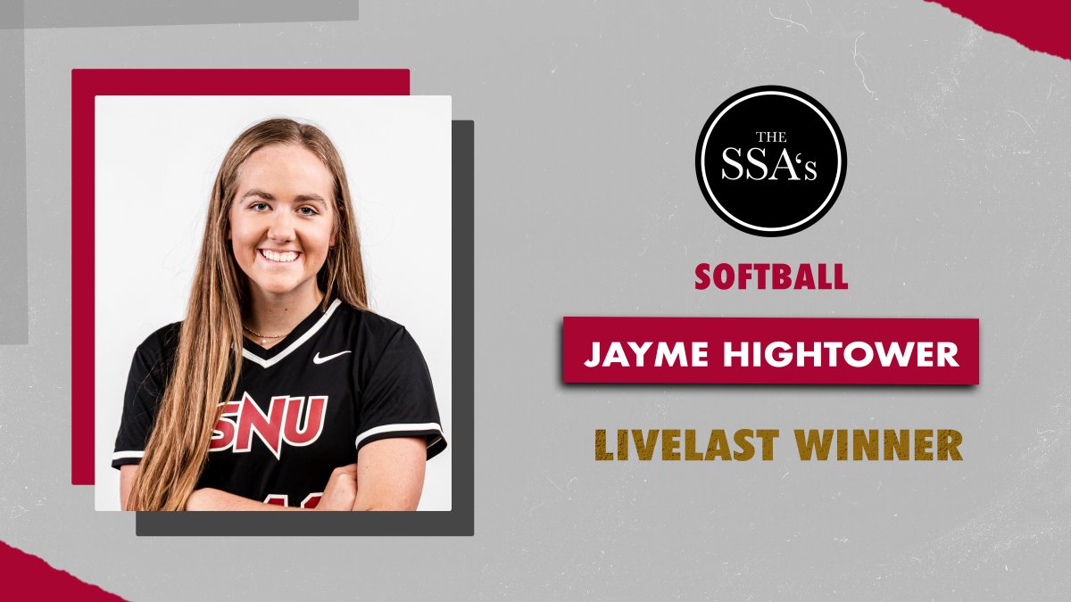 SNUSoftball's tweet photo. Introducing our winners for the 2022 Storm Sports Awards! These ladies have helped the team clinch a spot in the 2022 GAC Tournament, making it their 7th straight appearance! 

⚡️ MVP - Jenni Romero
⚡️ Newcomer - Liana Heshiki
⚡️ LiveLast - Jayme Hightower

#BoltsUp⚡️ | #SSA https://t.co/rlJ2pVESar