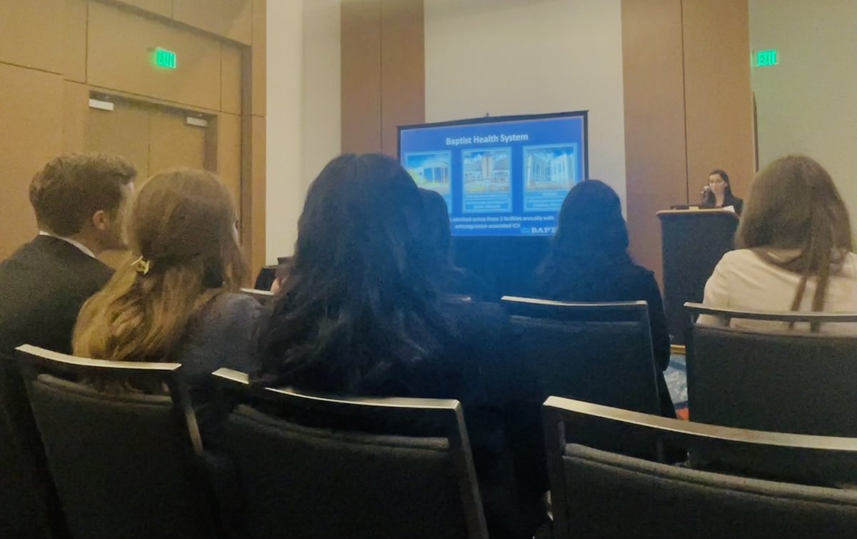 BaptistMemRxRes's tweet photo. When @kristen_kilby was the first one to present at the conference…all her co-residents filled the front rows full of support & smiles 😁😁
#pharmily #twitteRx #msrc22 https://t.co/YFYW65U2AG