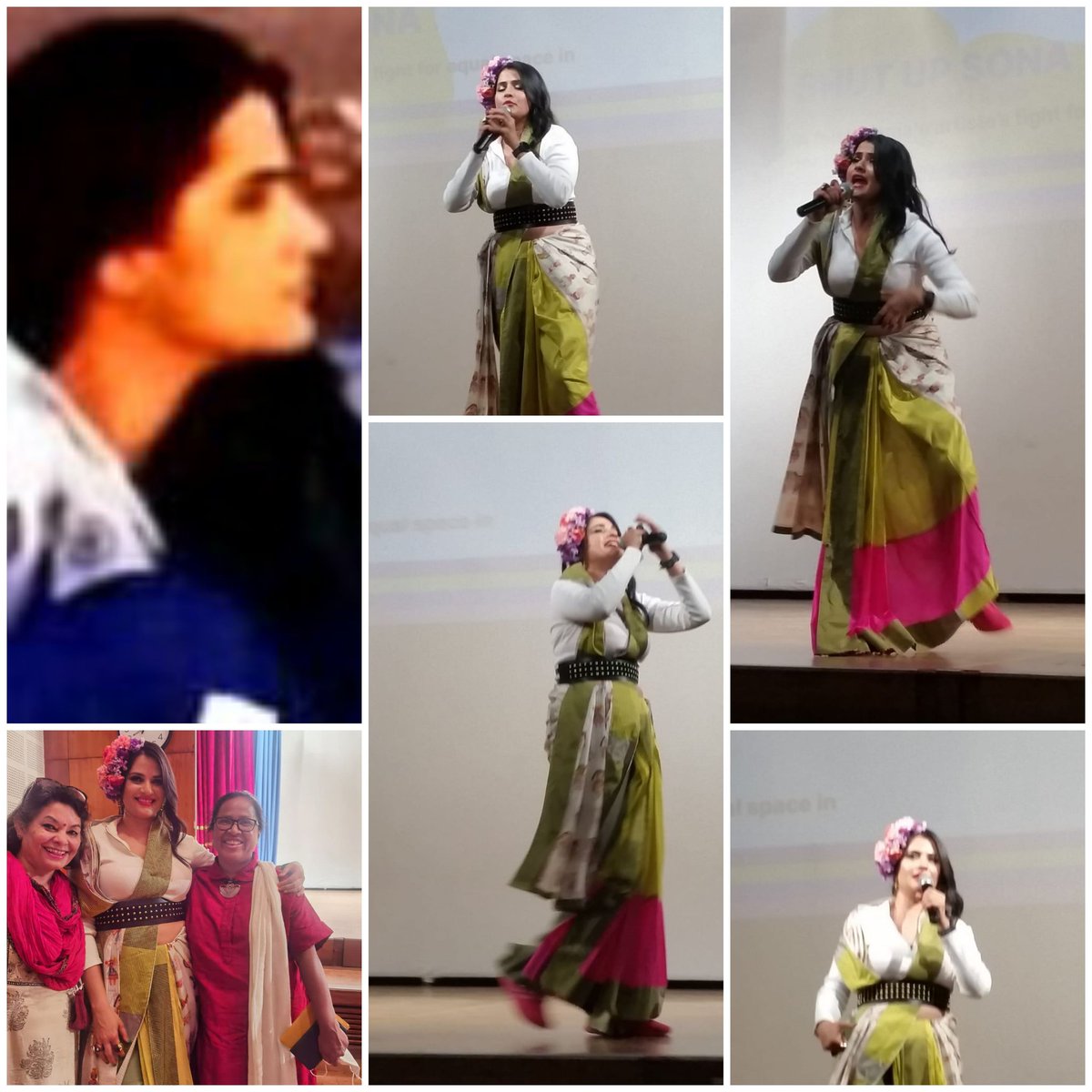 Learnt a lot today while screening #ShutUpSona with <a href="/sonamohapatra/">Sona Mohapatra</a> &amp; the struggle for  #genderequality 
Kudos to <a href="/DeeptiCam/">deepti gupta</a>
for the capture
Keep inspiring #women