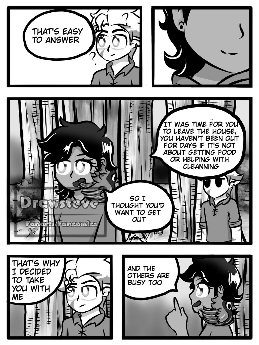 DrawSteve1's tweet photo. A Nice Walk Part 1 

#Lunter #tohhunter #huntertoh #theowlhousefanart #LuzNoceda https://t.co/RvLMswEecT