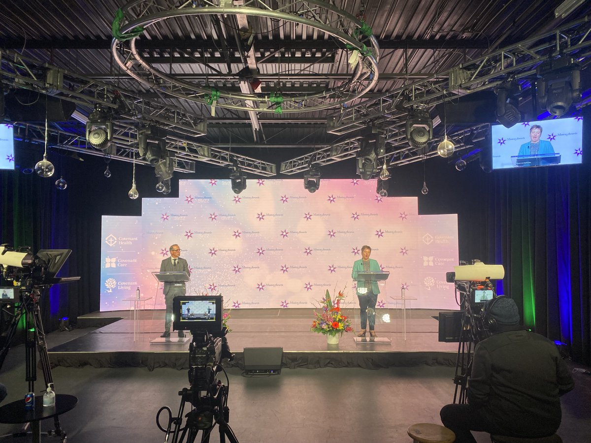 JonBeckett2's tweet photo. Thrilled to have @CovenantCA
#MissionAwards 2022
In #TheStudio this morning!
#VirtualAwards
#eventprofs
@productionworld https://t.co/0qeRffJXLg