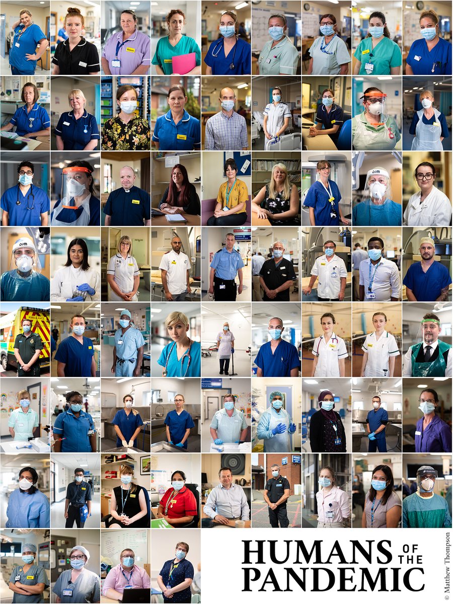 Dr_MattThompson's tweet photo. Thank you all so much for your support! I'm so grateful!

Please feel free to extend it to the 67 NHS staff I photographed across George Eliot Hospital during the covid first wave - who I'll soon be working alongside.
https://t.co/PTbtamdw92 https://t.co/TDlTsmlXuZ