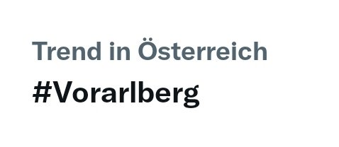 Das Vorarlberg einmal trendet habe ich mir echt anders vorgestellt #Wirtschaftsbund #OeVPKorruptionsUA