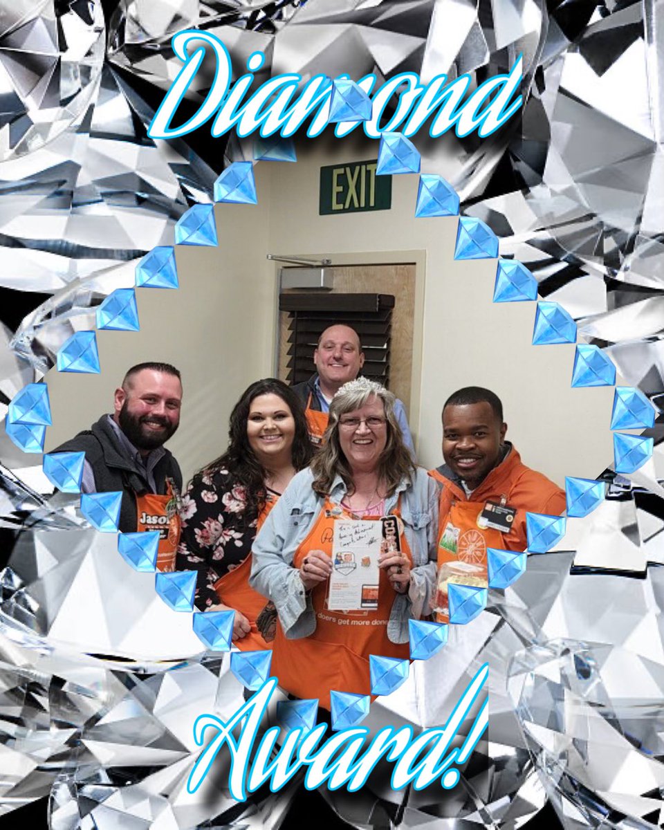 💎💎💎Celebrating Pam’s Diamond award during the engagement walk with <a href="/FougereJames/">James Fougere</a>! Pam is an invaluable asset to our store, helping to drive VOA &amp; NAC not to mention keeping our specialty areas in line as our COS! Thank you and HAPPY DIAMOND!💎💎💎