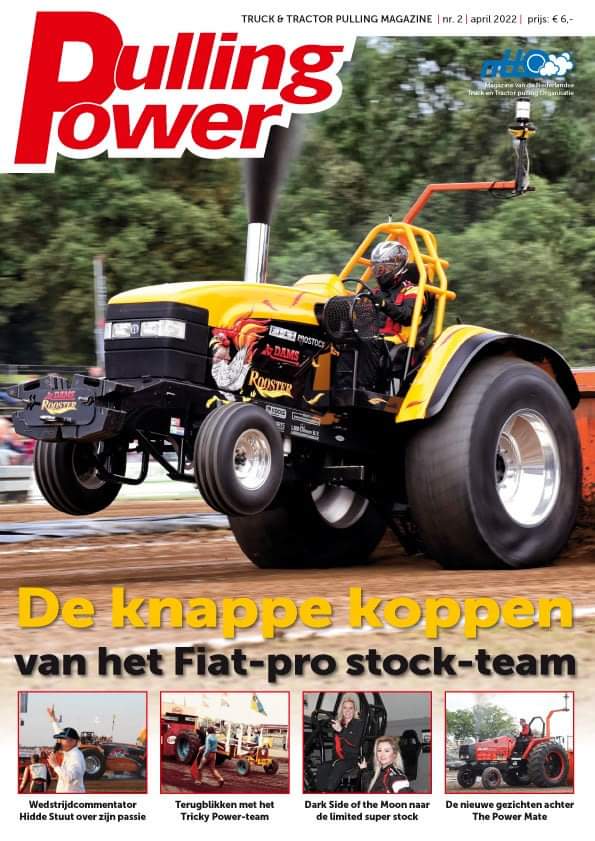 Nieuwe Pulling Power Magazine April 2022 Nummer 265 is uit.
#TruckPulling #TractorPulling #NTTO #Farmstock #CompactDiesel