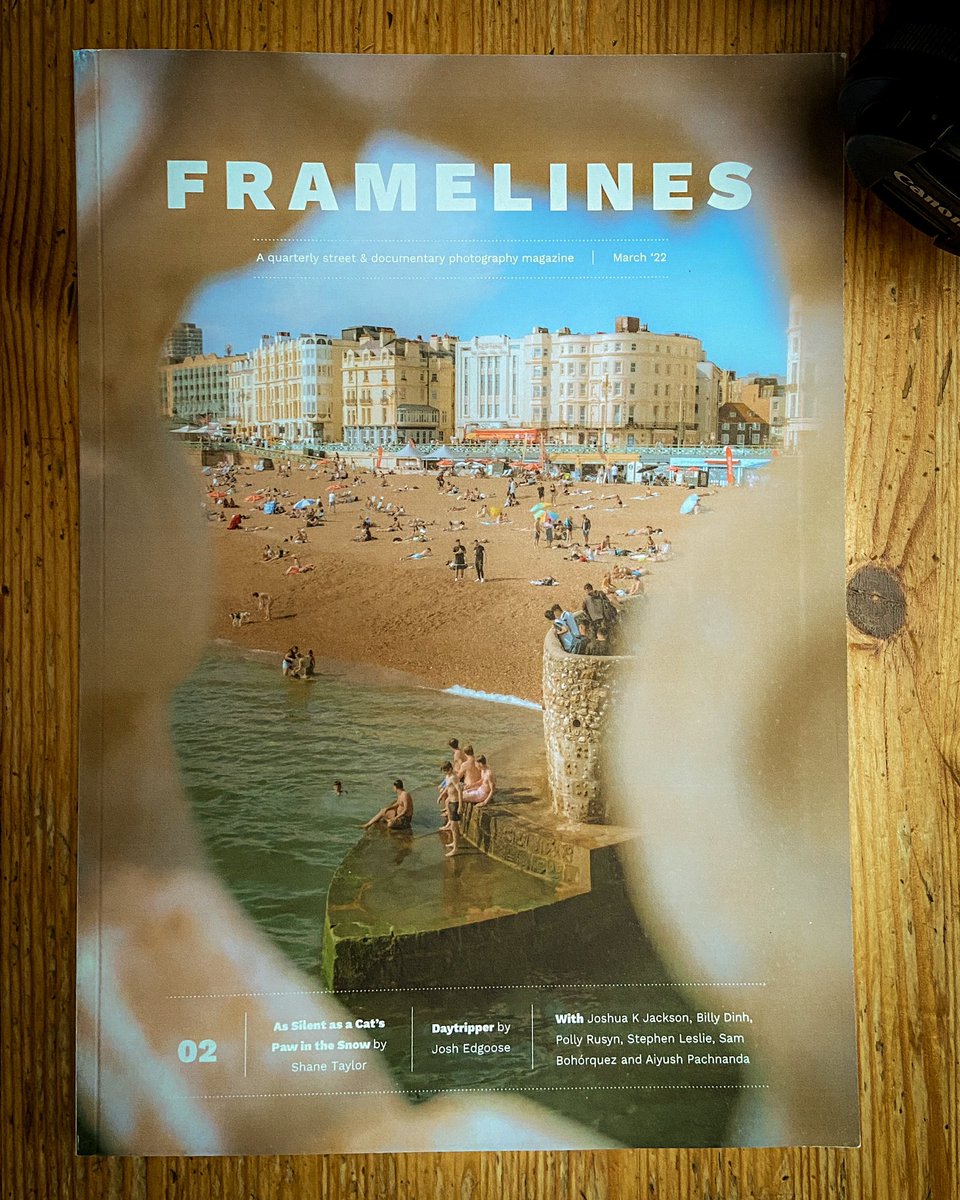 Issue 2 of the Framelines Magazine just landed on my door step and I'm so excited to see work from photographers that I admire and who inspire me so much
@billydeee_ @Josh_Edgoose @joshkjack @pollyrusyn @ShaneTaylor22
Cant put it down!!!
#streetphotography 
#framelinesmag