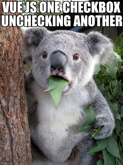 overflow_meme's tweet image. Vue JS One Checkbox unchecking another stackoverflow.com/questions/7195… #javascript #vuejs #vuejs2