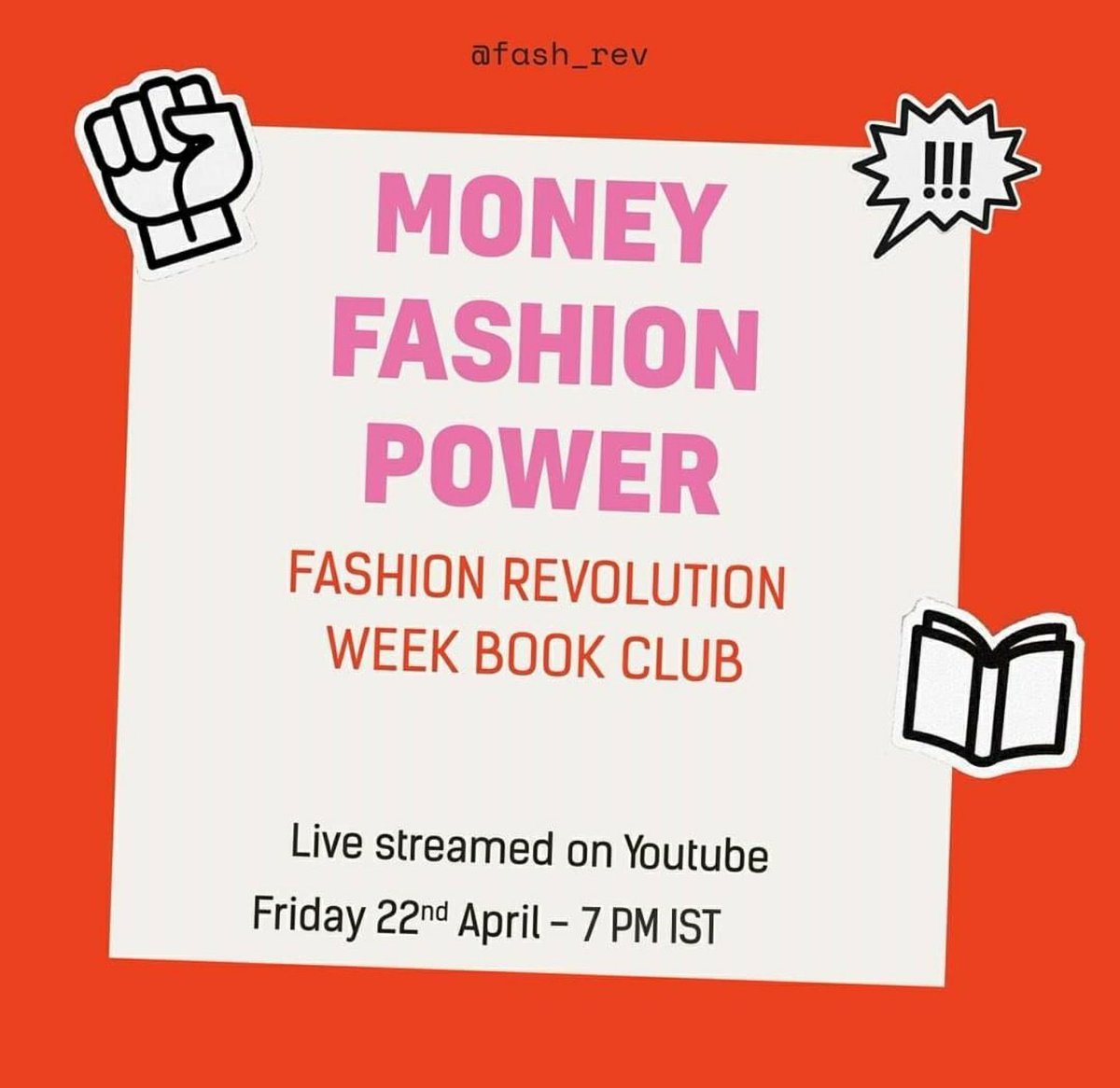 🆕 22 April - #Global going #Glocal - #Tomorrow #JoinIn #FashionRevolutionWeek ➜youtube.com/c/FashionRevol… @Fash_Rev @Fash_RevIndia @sukidusanj @MaliniSakhuja @buones @adrianquarlessc @DalienZietsman #Friday