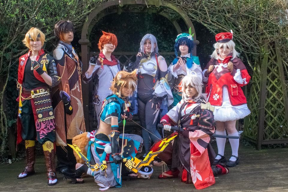 Genshin squad at Minamicon!!!

Thank you to Richard for the photos!

Cosplayers-
Touma: Masahara Cosplay 
Zhongli: Mr Masamune's Cosplay and Capture 
Childe: Duality Cosplay 
Shenhe: <a href="/suzunerd/">Kinda Sorta Sus</a>
Venti: <a href="/eSoheil/">emamian soheil</a> Heart Esu 
Klee: <a href="/yoklyne/">(´・ω・)</a>     
Kazuha: <a href="/cereselcosplay/">CereselCosplay</a>
Gorou: Ya boi!