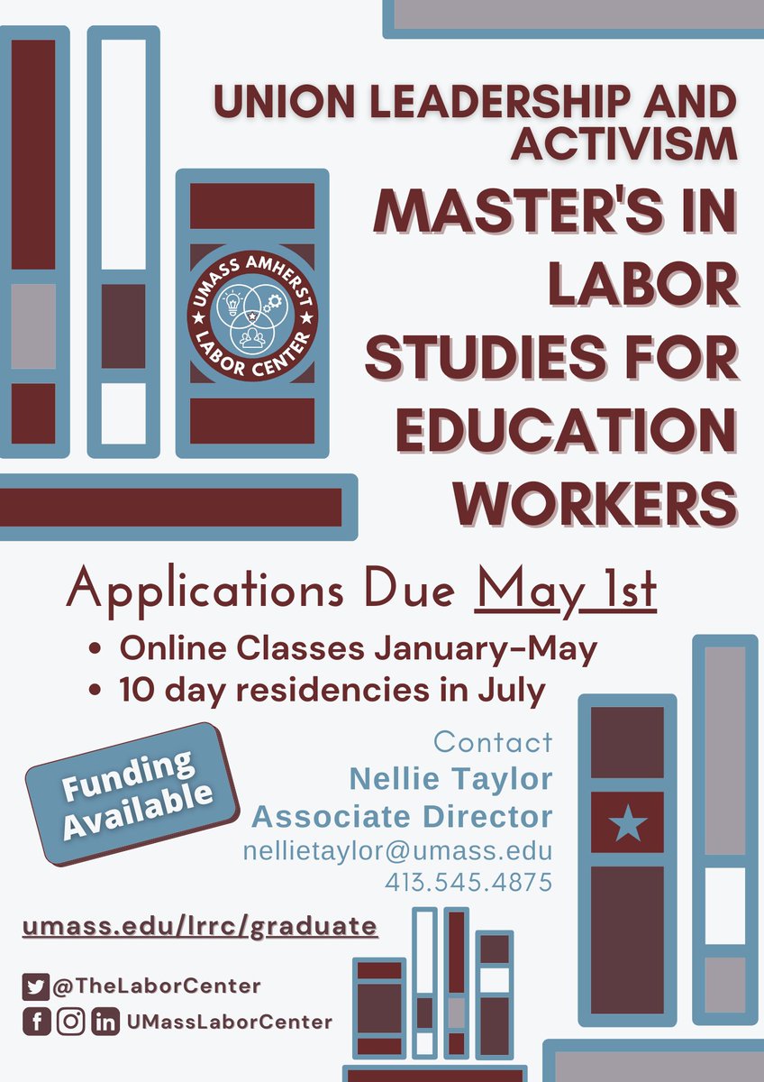 UMass Labor Center tweet media