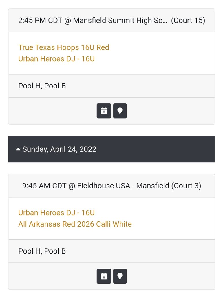taycarroll23's tweet photo. Heart of Texas Schedule!
UH 16 Elite @taycarroll23 #3 
 @CashKerbie @HallDoniya @UrbanEliteGirls @UrbanHeroesBas1 @djjohnson05 https://t.co/eQClThRvY6
