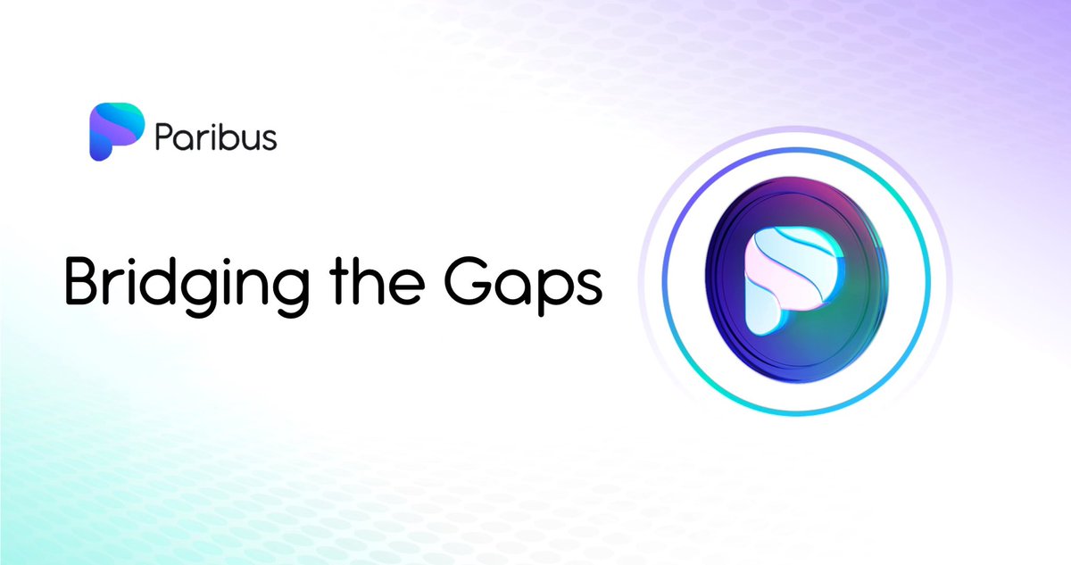 There has been much publicity as of late surrounding bridge #technology, exploits and developments 🌉

We decided to share the perspective #Paribus holds and why we remain true to our careful and methodical building approach🤓

Learn more:
👉 blog.paribus.io/6cfb2167eddf

#Crypto $PBX