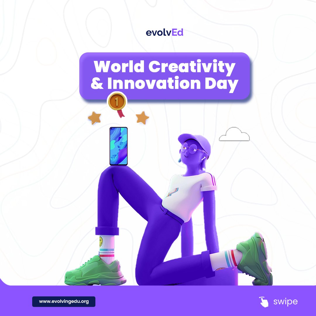 evolving_edu's tweet photo. To celebrate World Creativity and Innovation Day, here are some practical ways to spark creativity and innovation in your classroom with technology. This is for all the teachers out there.

Learn more here: https://t.co/iSOSfkOKoW

@quizizz
@googleearth
@Flipgrid 
@GoogleForEdu https://t.co/JfVUZvduud
