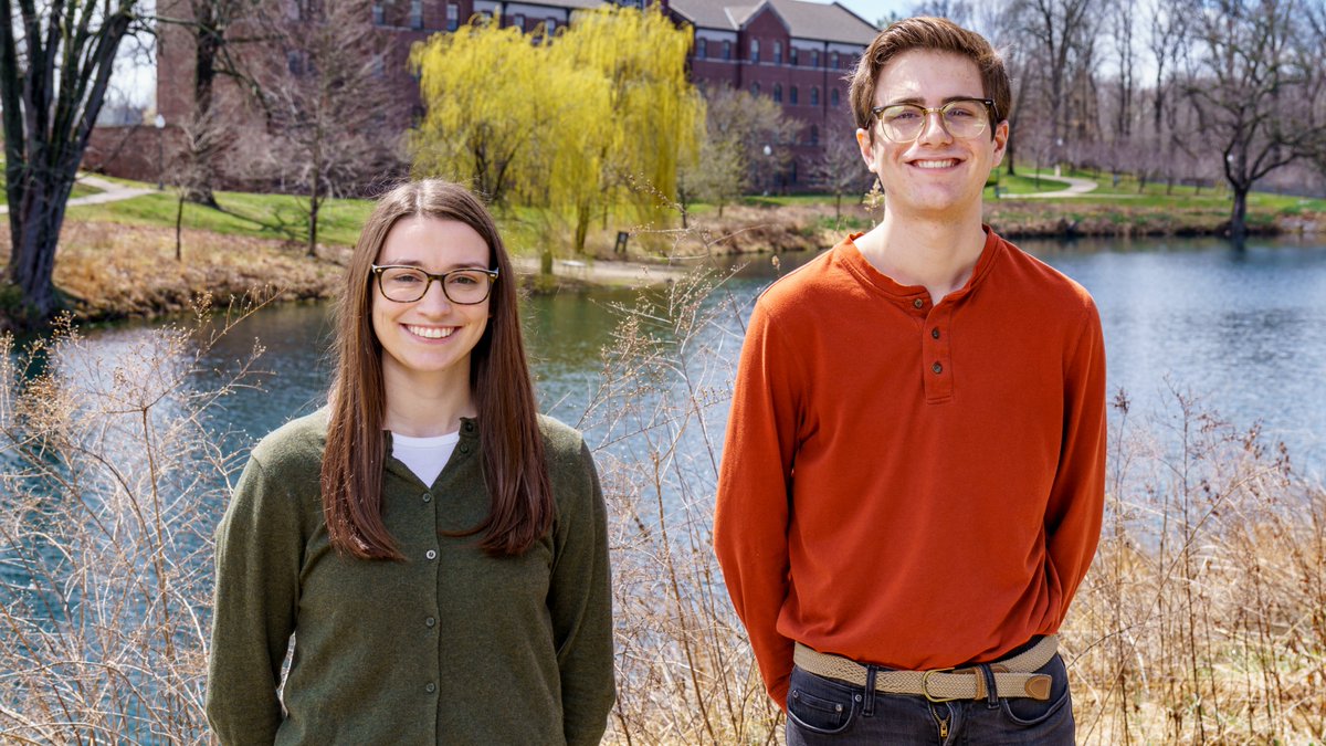 Rose-Hulman (@rosehulman) on Twitter photo Sophomores Hannah Snider (chemical eng./chemistry) & Nathan Hurtig (computer science/math) have been named <a href="/GoldwaterSC/">Goldwater Scholar Community</a> Scholars for their research experiences & academic achievements. They also are Class of '24 Noblitt Scholars. Congrats! #rosehulman
rose-hulman.edu/news/2022/soph… Sophomores Hannah Snider (chemical eng./chemistry) & Nathan Hurtig (computer science/math) have been named <a href="/GoldwaterSC/">Goldwater Scholar Community</a> Scholars for their research experiences & academic achievements. They also are Class of '24 Noblitt Scholars. Congrats! #rosehulman
rose-hulman.edu/news/2022/soph…