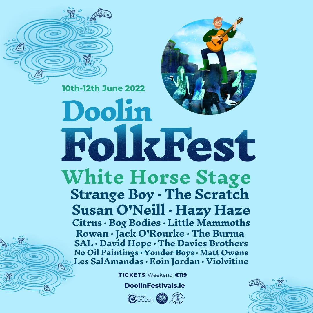White Horse Sessions (@whitehorsesessh) on Twitter photo Delighted to announce our stage line up for Doolin Folk festival 2022. Going to be Epic! #festival #irishmusicparty <a href="/KennysLahinch/">Kenny's Bar, Lahinch</a> <a href="/HotelDoolin/">Hotel Doolin</a> Delighted to announce our stage line up for Doolin Folk festival 2022. Going to be Epic! #festival #irishmusicparty <a href="/KennysLahinch/">Kenny's Bar, Lahinch</a> <a href="/HotelDoolin/">Hotel Doolin</a>