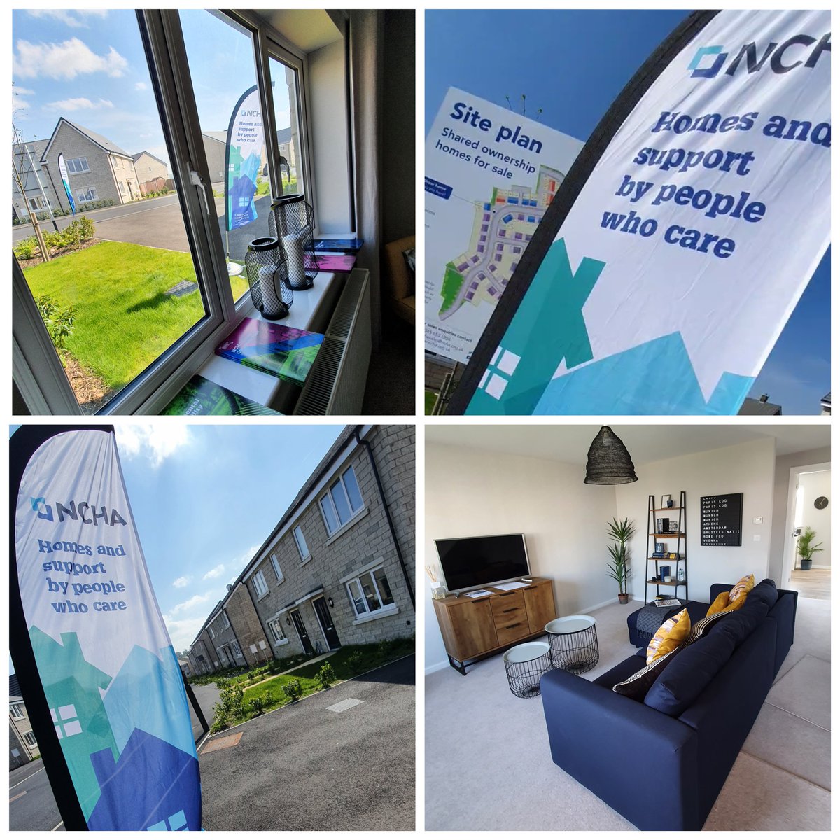 Big blue skies for the opening of our 73 new #AffordableHomes in #Buxton.
Available for #AffordableRent and #SharedOwnership 
More photos to follow ...
@NottsCommHA @HighPeakBC @HomesEngland