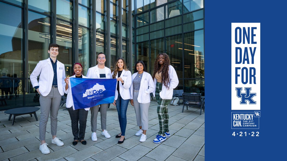 UK_COP's tweet photo. Join us for the #OneDayForUK Come Together For A Cause Challenge! 😼💙
Follow @UK_Philanthropy on Twitter and tag UKCOP and one friend in the comments by 10:00 p.m. If we get the most tags, we'll win $500 for White Coats and you'll be entered with your friend to win a swag bag! https://t.co/805vtYkgIW