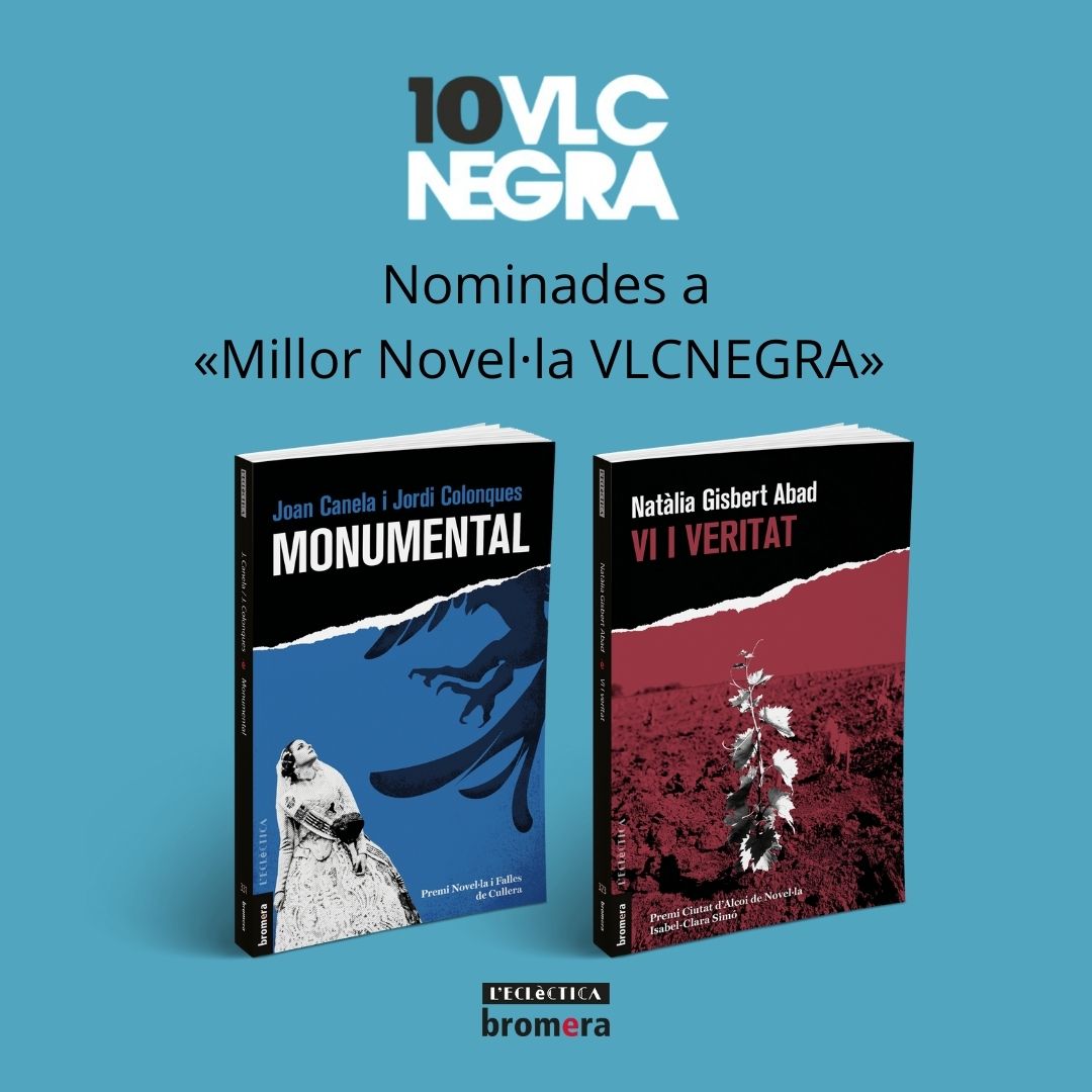 📣📣 VOTA la teua novel·la preferia per al #10VLCNEGRA #ViiVeritat de <a href="/nataliagisbert/">Natalia Gisbert</a> i #Monumental de <a href="/JordiColonques/">Jordi Colonques</a> i <a href="/JoanCanela/">Joan Canela</a> estan nominades 📚 . Pots triar qui guanya <a href="/valencianegra/">Valencia Negra</a> fins al 5 de maig 🏆

Pots votar ací ⬇️
my.mtr.cool/iihbaagzqy