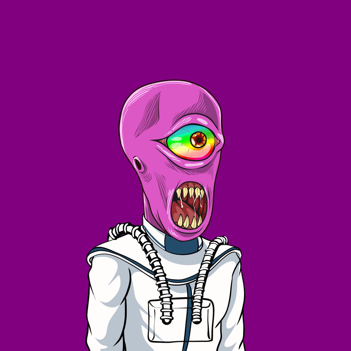 Alien Cyclops Club CNFT tweet media