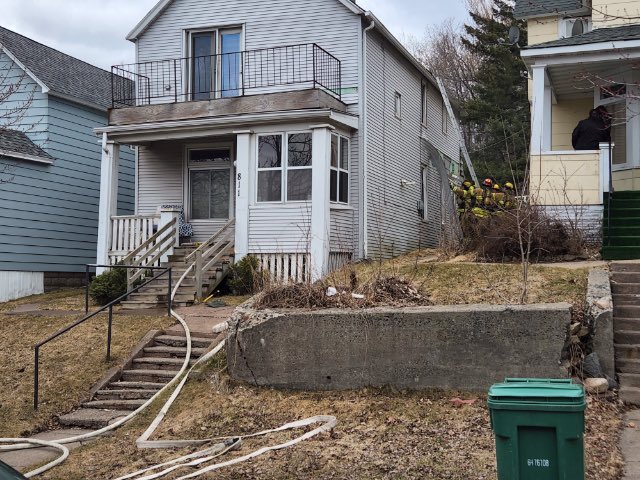 Crews on scene of a structure fire on the 800 block of North 59th Avenue West. The fire started in the basement with extension to the first floor.