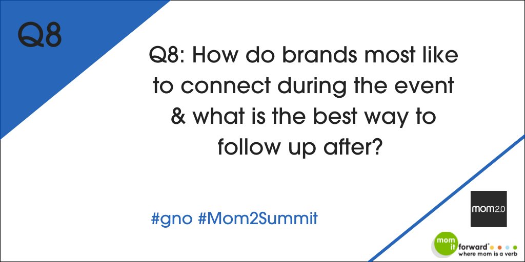 RT @MomItForward 8) HOW DO BRANDS MOST LIKE TO CON...