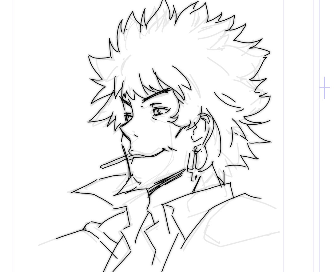 今日はここまで…

今日のラクガキはうろ覚え
「元気が良いなぁ、何かいいことでもあったのかい?」
でした 