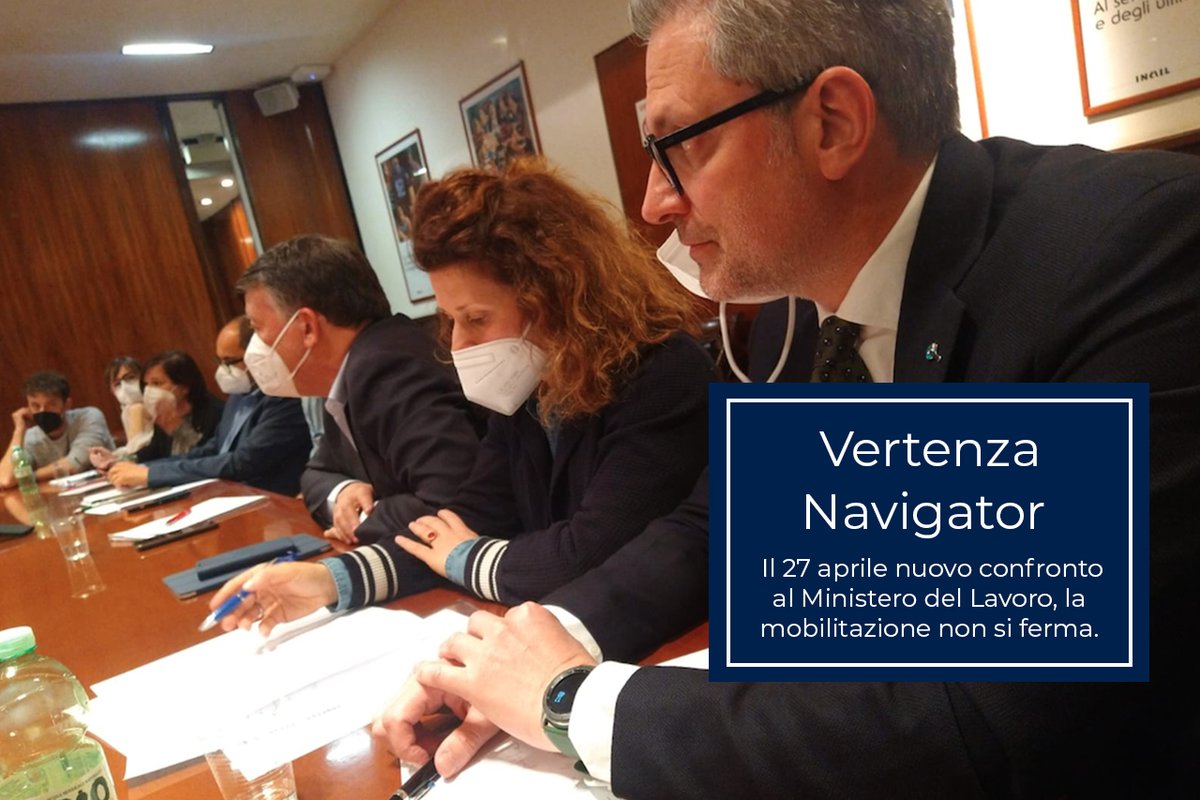 UilTemp's tweet photo. 🔵🔴🟢 Ancora nessuna soluzione per i #Navigator a pochi giorni dalla scadenza dei contratti. Il 27 aprile nuovo confronto al Ministero del Lavoro, la mobilitazione non si ferma.
Leggi il comunicato unitario: https://t.co/OFbaE19fpx
#UILTemp @NIdiLCGIL @FelsaCisl @UILofficial https://t.co/NQXMspcoGc