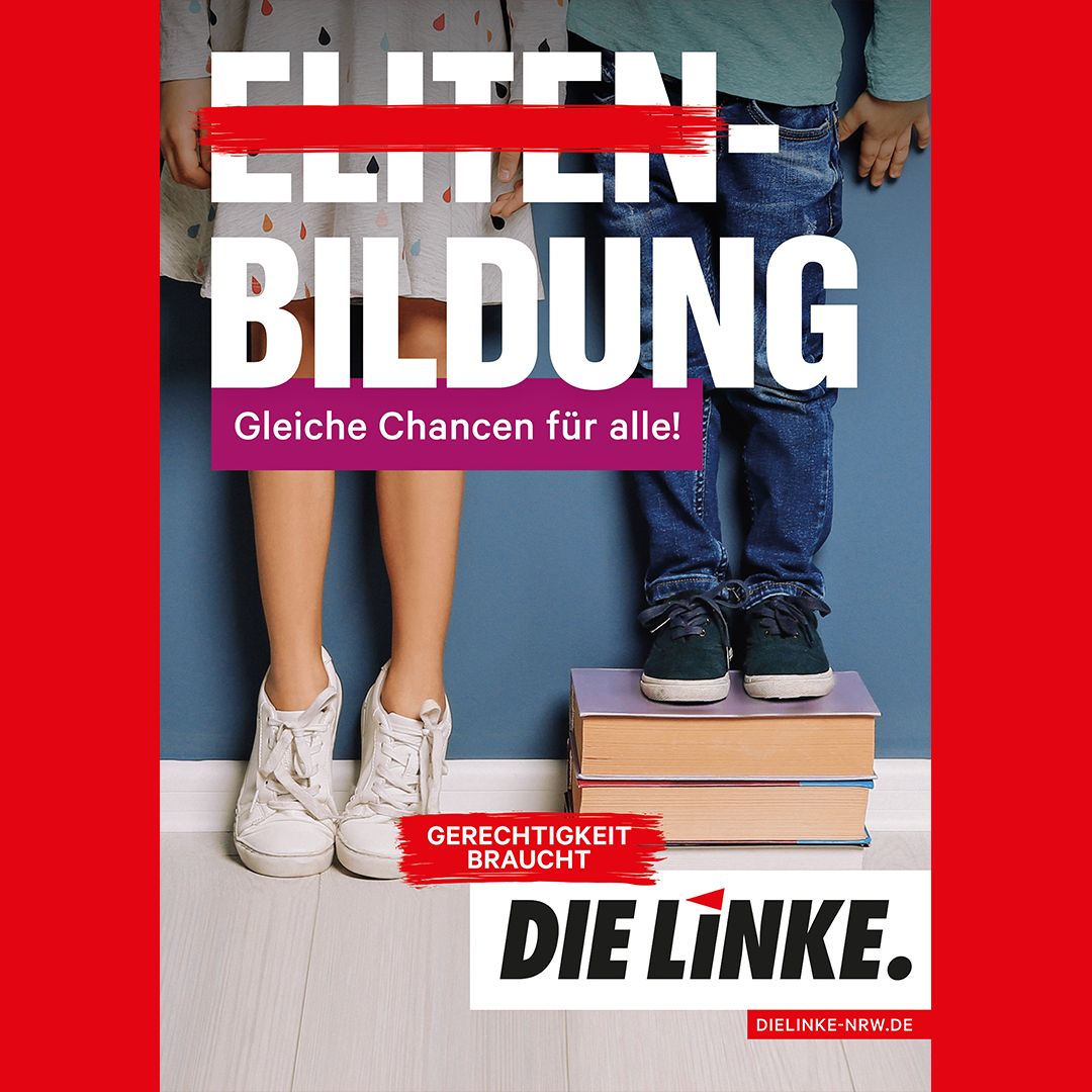 DieLinkeBi's tweet photo. Am 15. Mai DIE LINKE wählen!

Gute Bildung für alle Kinder!

Statt Schulchaos wollen wir für alle gute Gemeinschaftsschulen im Ganztag mit kostenlosem Mittagessen und individueller Förderung. 
#dielinke #LTW22nrw #LTW22 #DieLinkeWählen
(1/2) https://t.co/zPTtqBDiPb