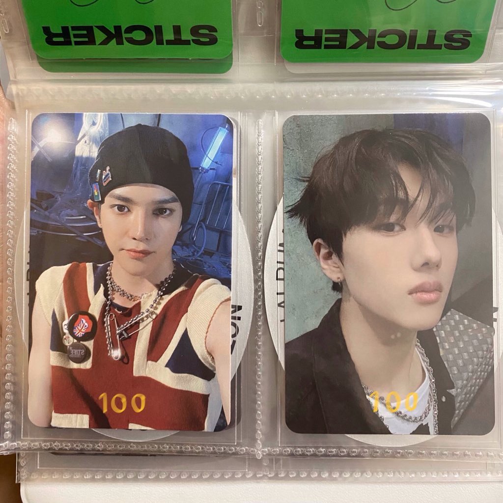 jjnominjj's tweet photo. ꒰ pls RT ꒱ การ์ดพร้อมส่ง

♡ แจฮยอน sticker, favorite
♡ แทยง seoul city, sticker,  jewel universe
♡ จีซอง jewel universe
♡ จองอู ยูตะ การ์ดกลม favorite

📮 30/50 สนใจเมนชั่น/dm ได้เลยค่า
#ตลาดนัดnct #ตลาดนัดnctdraem #ตลาดนัดnct127 https://t.co/y7cMb0CR1T