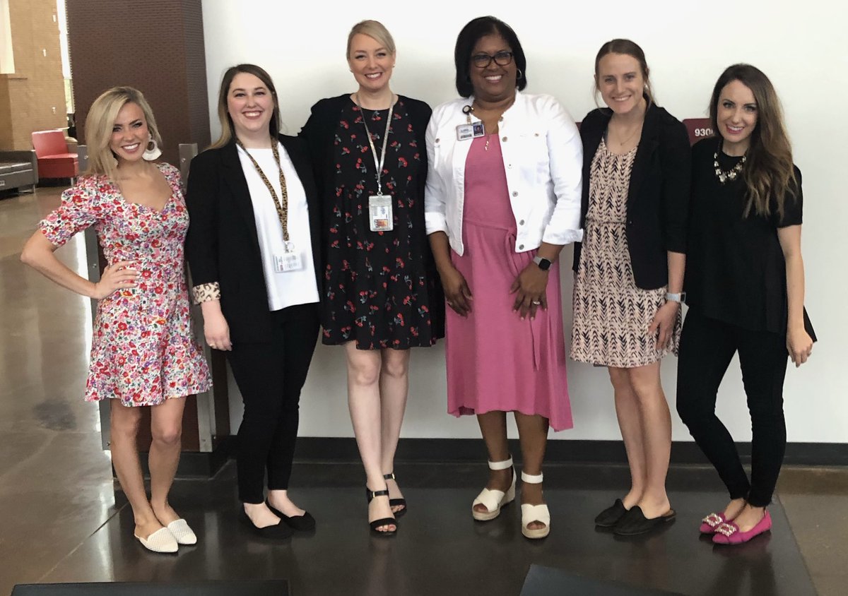 We dressed up to celebrate our Principal of the Year Finalist today! #DressUpWithUpshaw #M9BetterTogether