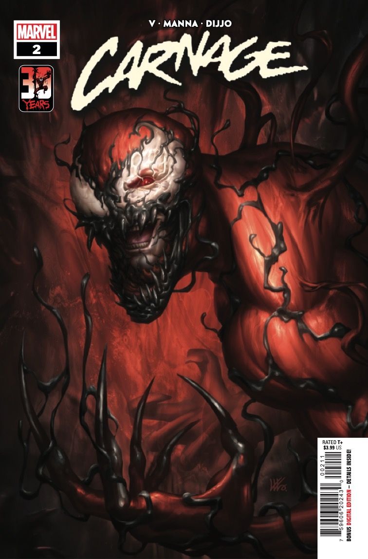 Preview de Carnage #2 par Ram V, Francesco Manna et <a href="/DijjoLima/">Dijjo Lima</a> chez <a href="/Marvel/">Marvel Entertainment</a> #MarvelComics #Carnage buzzcomics.net/showpost.php?p…