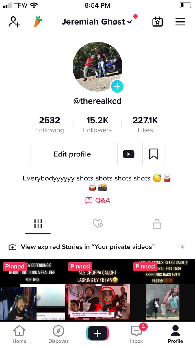 JeremiahGhst1's tweet photo. This is what I be talking about, how does #TikTok do something like this so randomly and disorganized, this is not #Professional or a platform this size smh @tiktok_us @TikTokComms @TikTokSupport @therealestkcd peep the dates, within 24 hours, #TikTokviral https://t.co/wB6RakoDnJ