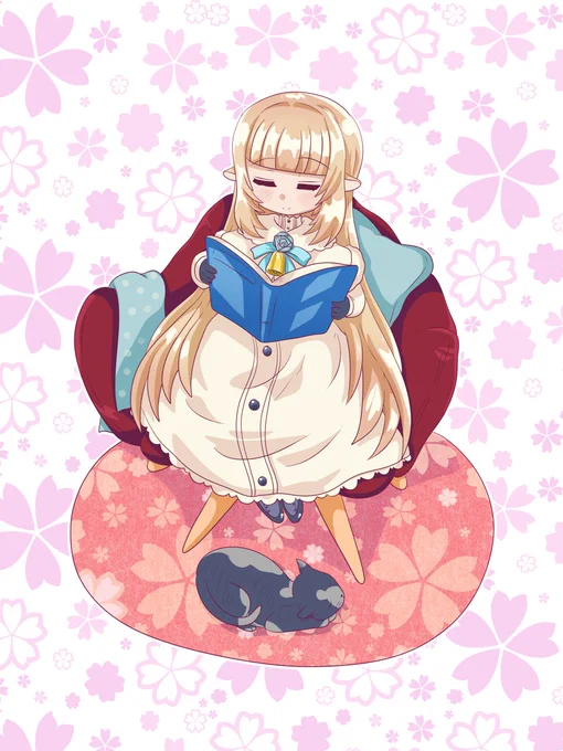 メリーミルクちゃんの配信は今夜18:00予定。
ひつじさんへ春のたより
#Merry_at 