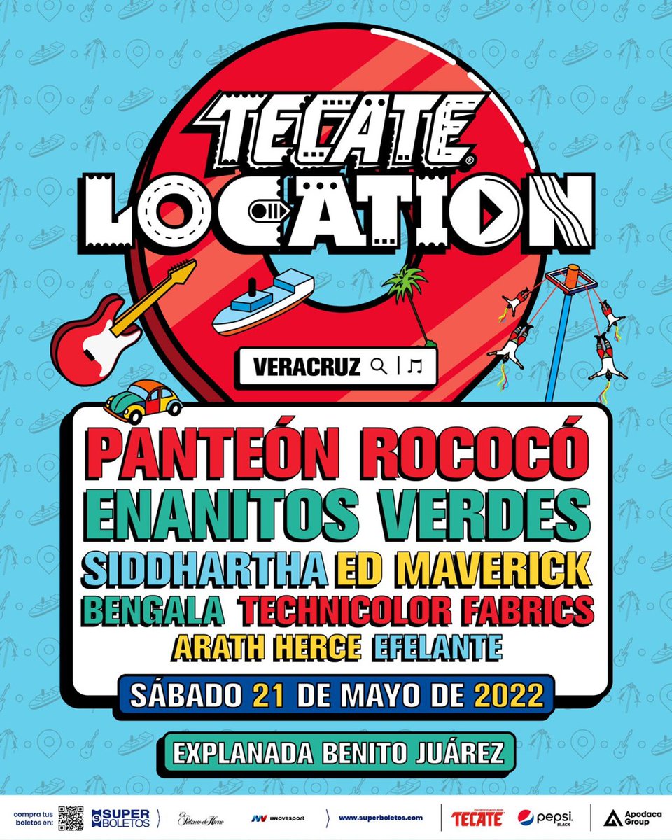 Ya a un mes del festival de música pop y rock más importante en nuestra ciudad y estado....
Boletos en taquilla (ya quedan pocos) luego no anden buscando en reventa y más caros ehhh.. 😉🤟