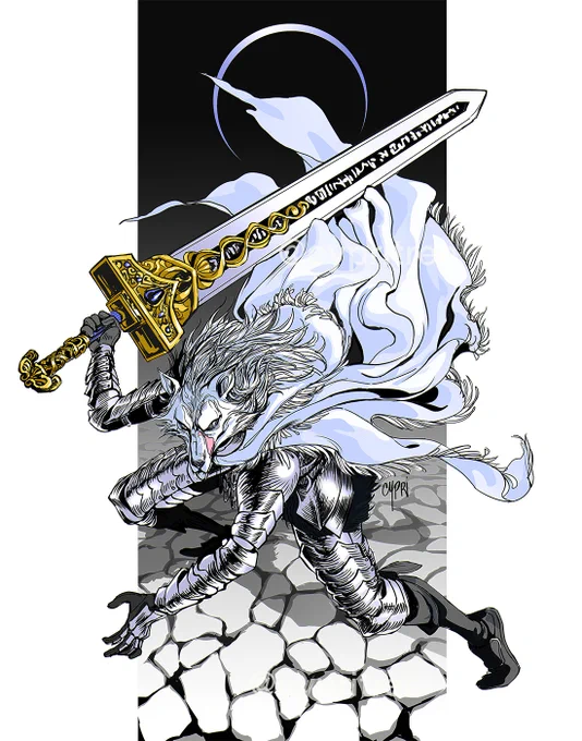 Blaidd the Half-Wolf #ELDENRING #EldenRingFanart 
