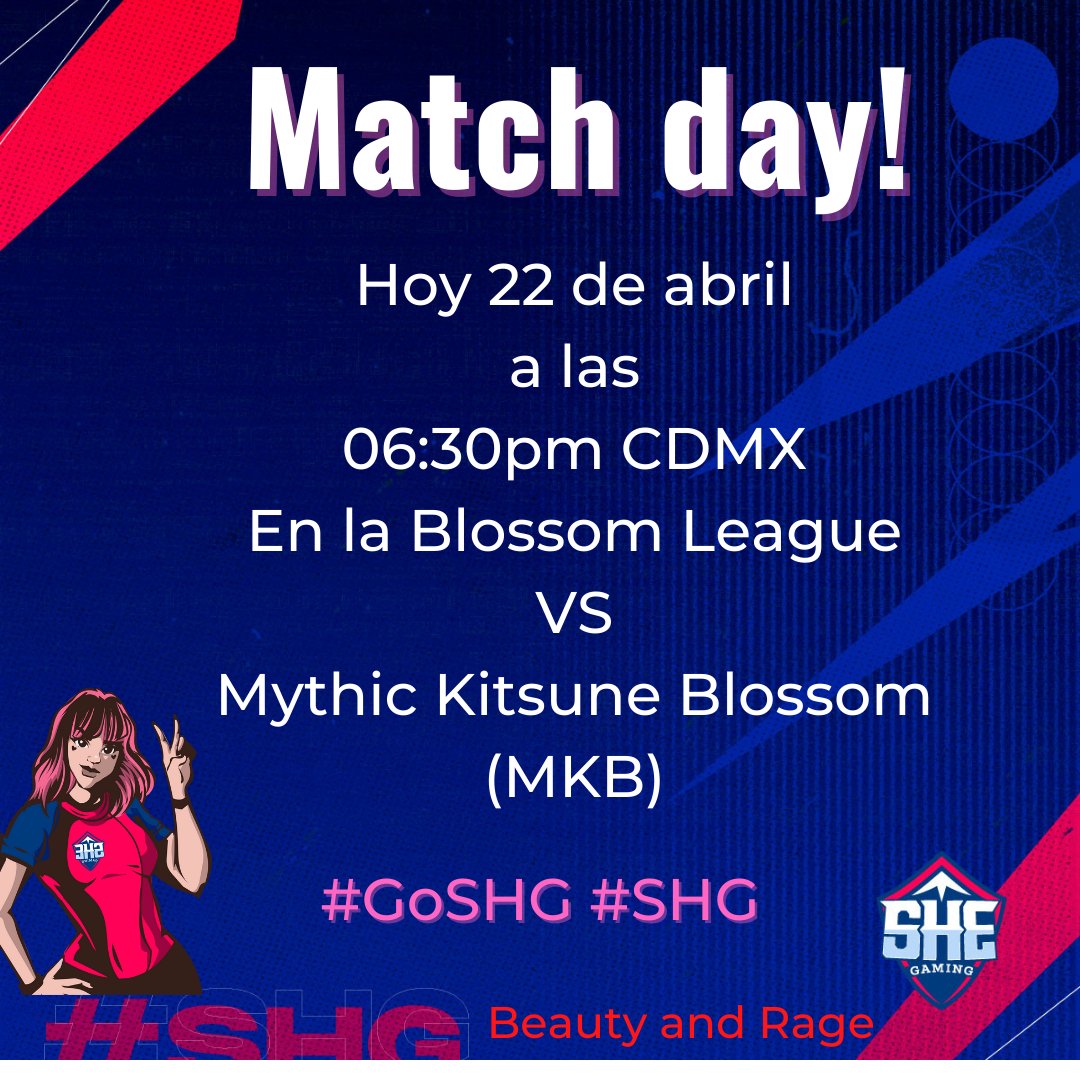 BeautyRageuwu's tweet photo. ¡No se pierdan el debut de @shegamingcol en la Blossom League! 
Sigue la transmisión en:
https://t.co/wvmLOzrxAe

#SheGamingCol #LeagueOfLegends #GamerGirl https://t.co/WdlnMqnw8v