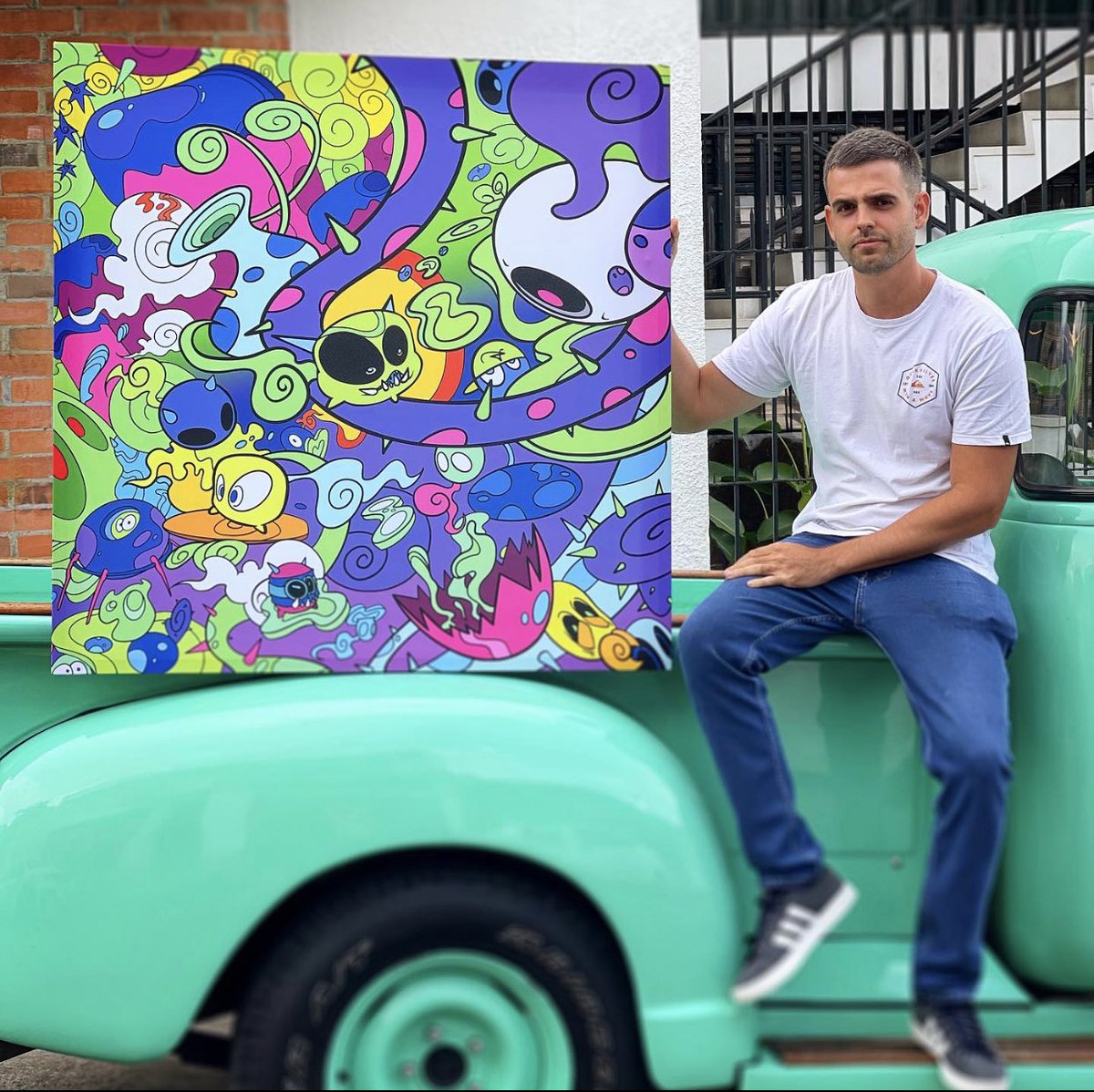 eggmini92's tweet image. 🎨¡Much love to every one!🎨
❤️
#art #popart #NFTartist