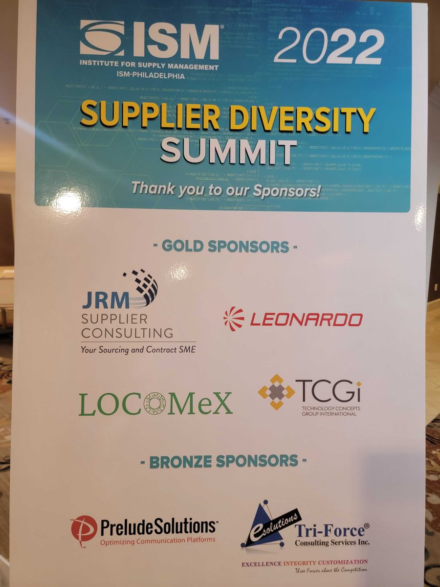LOCOMeXGroup's tweet photo. LOCOMeX is proud to be a GOLD SPONSOR of the 2022 @ism Supplier Diversity Summit! Our founder and CEO, Ayo Jemiri, met so many wonderful leaders of supplier diversity at the summit today!
#LOCOMeX #DivedIn #DivedInTier2 #Assetim #ISMSummit #SupplierDiversity #supplychain #SaaS https://t.co/5ACMSWvk4P
