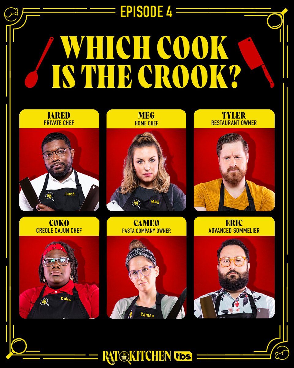 Personalities – and ingredients – clashing is never delicious. Find out who’s the saboteur on the new episode of #RatInTheKitchen airing now!