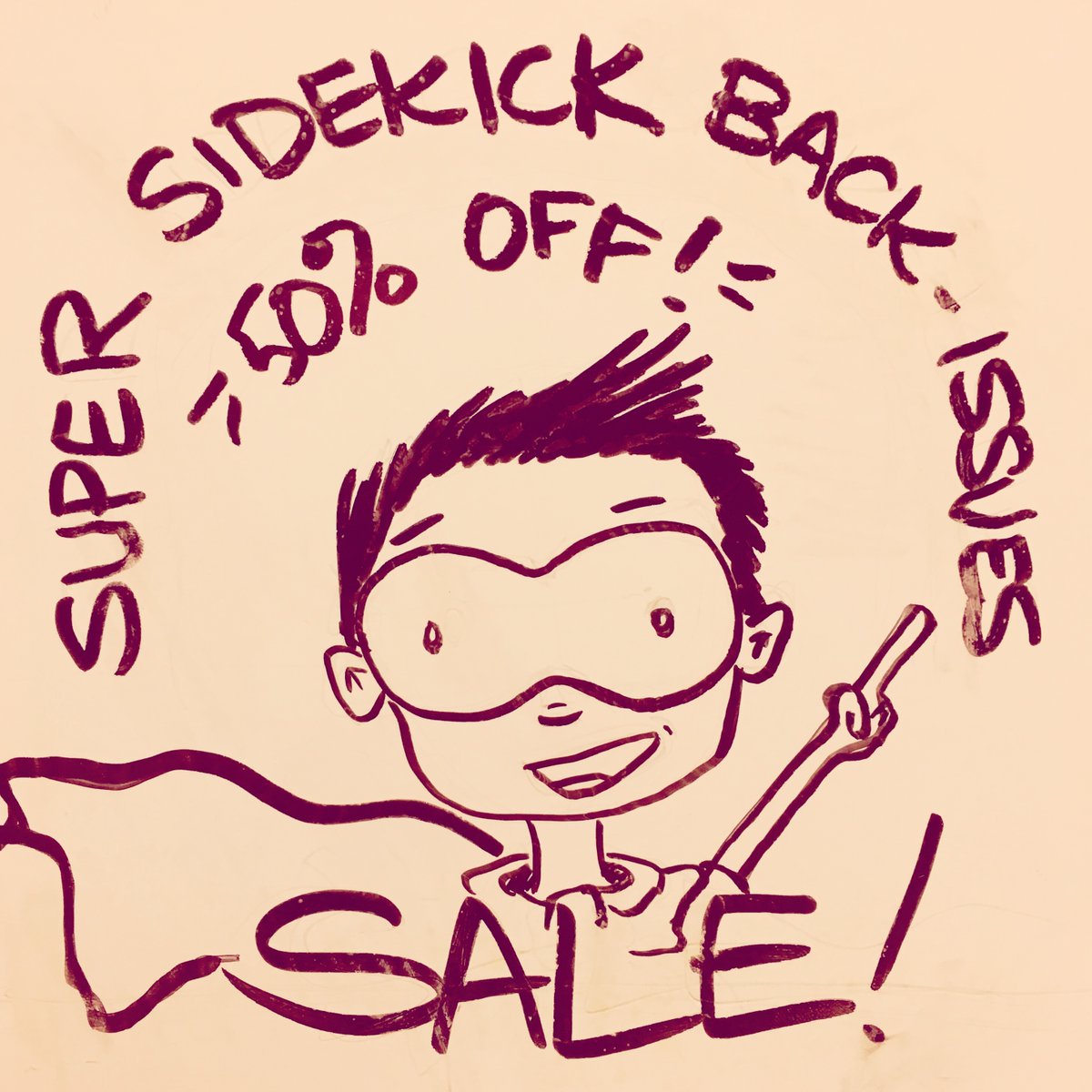 StrangeAdvDart's tweet photo. half-off back-issue comics this weekend!
Our vast selection of back-issue comicbooks are on sale this weekend! 50% off!
In-store only β’ Sorry, no holds
#betterasbackissues
#strangesidekick https://t.co/oCanaG0Oyf