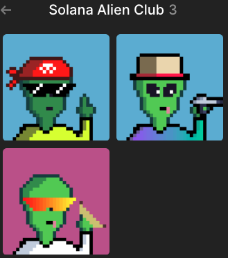 whittysol's tweet photo. Love my new alien dudes @SolanaAlienClub. Mint is still live!!!
Thanks for the alpha @SCUMBAGS_NFT #DiamondDrop https://t.co/ll8whUlzmD