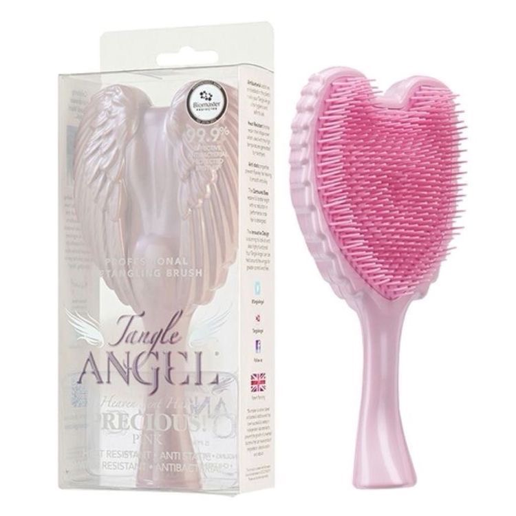 softness daily on Twitter "heart shaped angel wings hair brushes 🎀