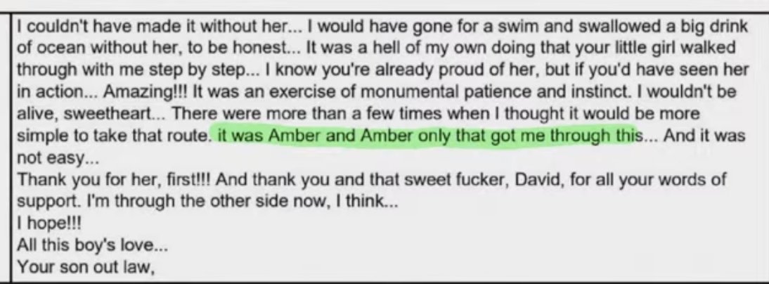 Enseñan un email entre Depp y su madre durante su etapa en rehab. Dice que "fue Amber quién me sacó de todo".Anteayer dijo que Heard nunca había hecho nada para que él superase sus adicciones.